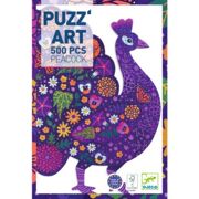 Puzzel Puzz'Art Peacock 500 stuks - DJECO DJ07669